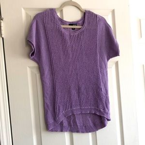 Short sleeve thin sweater size M